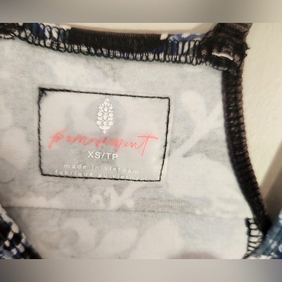 New‎ Oversized! Free People Movement Hot Shot Romper in Forest Floral Combo XS - Picture 6 of 7